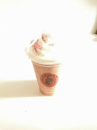 CHOCO BANANA (バナナ祭り)・バナナジュース(ルビーチョコレート&チョコチップ)@猿カフェ