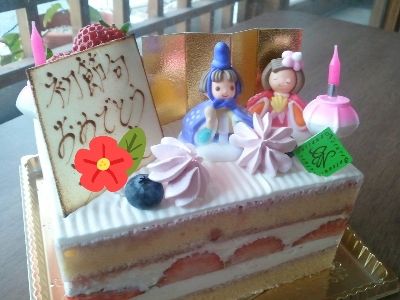 ひな祭りケーキ