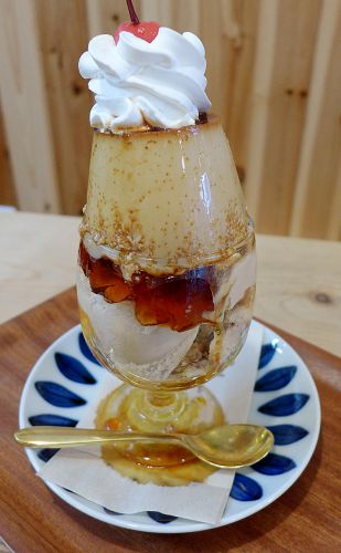 Cafeしましま 尾道の人気カフェで名物のプリンパフェを食べたよ 夏にはかき氷も(広島県尾道市土堂)