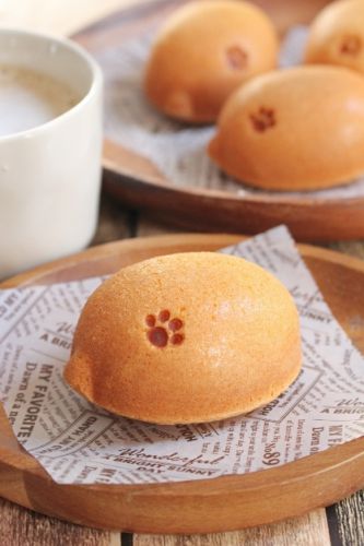 レモンケーキ型でカスタードケーキ