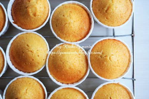 夏の贈り物はレモンケーキとオレンジケーキ