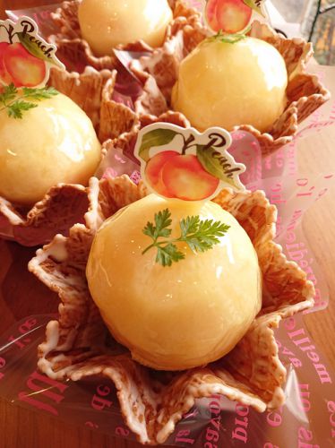 『桃太郎☆桃のケーキ』