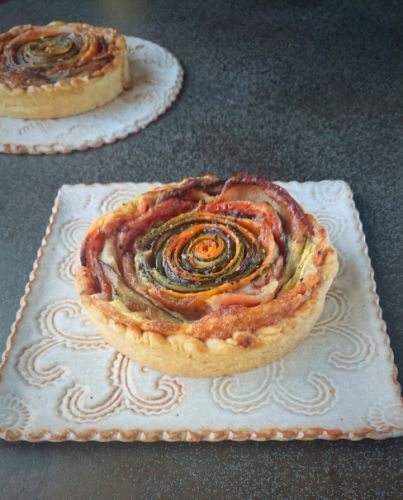 【皆さんの作品】夏野菜のスパイラルタルト2