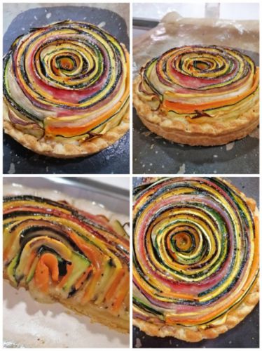【皆さんの作品】夏野菜のスパイラルタルト3