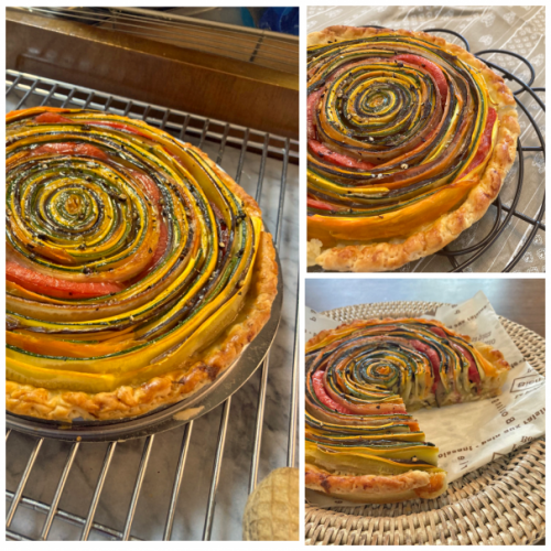 【皆さんの作品】夏野菜のスパイラルタルト5