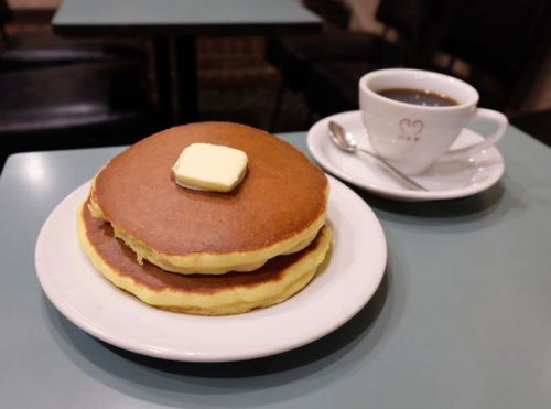 【東京 浅草】 喫茶ハトヤ ホットケーキ