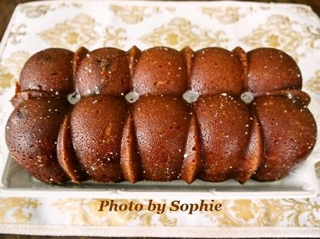 ケンタッキーバーボンケーキのレシピ