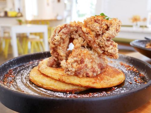 【シンガポール】 earlybird アーリーバード チキン&パンケーキ