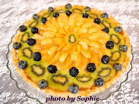 フルーツタルトのホワイトチョコレート・クリームフィリングのレシピ