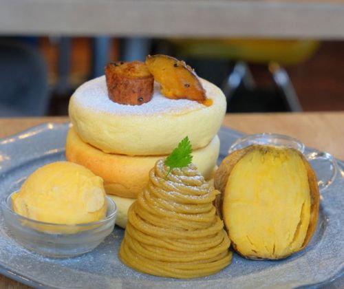 【神奈川 武蔵小杉】3 STARS PANCAKE スリースターズパンケーキ イモンチャーズ
