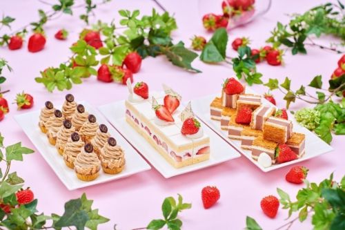 帝国ホテル大阪などで旬の「苺スイーツバイキング」