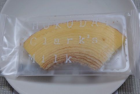 2020年札幌旅行記その31(お土産4 HOKUDAI Clark's Milkのバームクーヘン)