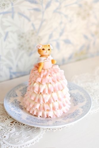 猫の日2021 猫ドレスケーキ