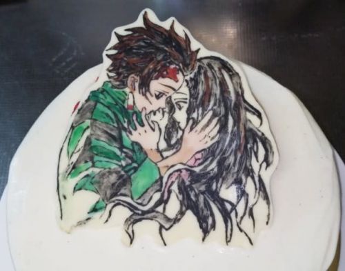 ★毀滅の刃で誕生日ケーキ☆