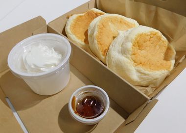 eggg cafe 国分寺店@国分寺のパンケーキ(テイクアウト)