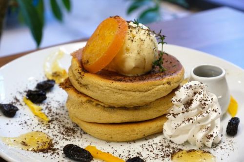 【東京 梅が丘】 FLAKE cafe&bar 大人のコーヒーパンケーキ