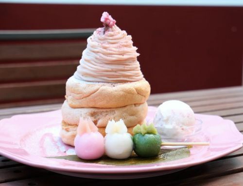 【神奈川 武蔵小杉】3 STARS PANCAKE スリースターズパンケーキ SAKURA PINK