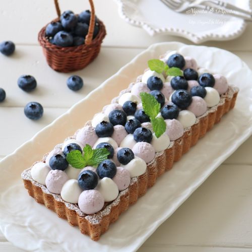 ブルーベリーのチーズタルト