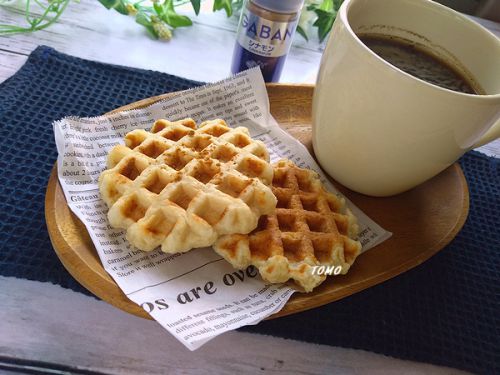 スパイスアンバサダー♪ノンオイル!HMとお豆腐のノンオイルワッフル