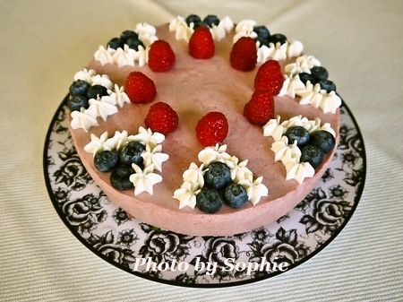 ラズベリー・ムースケーキのレシピ