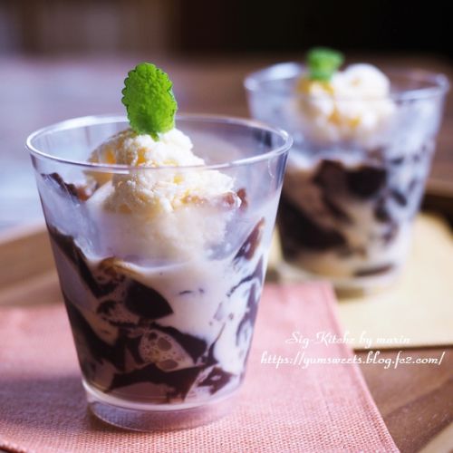 くずしておしゃれなコーヒーゼリー【レシピ】