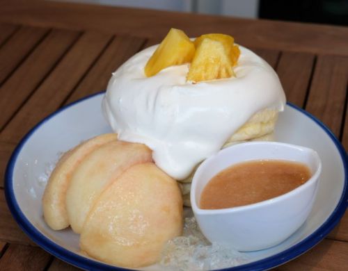 【東京 北千住】茶香(ちゃか) 桃たろうパンケーキ
