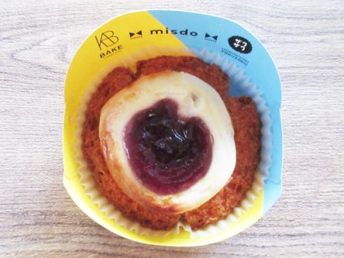 【ミスド】ベイク チーズタルトドーナツ ブルーベリー