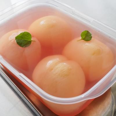極上!桃のカップスイーツ