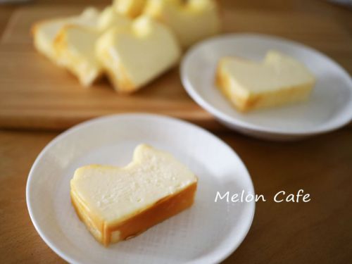 ふんわりくちどけ♪チーズテリーヌ☆ホットケーキミックスで簡単混ぜて焼くだけ