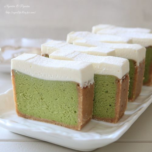 リッチチーズケーキ抹茶