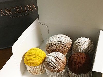 アンジェリーナのモンブラン♪