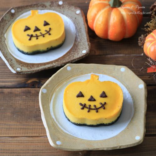 ジャックのパンプキンチーズケーキ♪