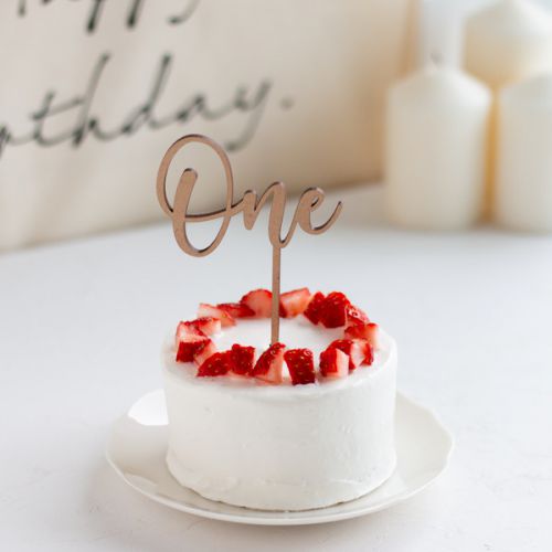 スマッシュケーキで♡1歳お誕生日会♡
