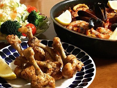 ブランデーケーキとアウトドアスパイス ほりにし