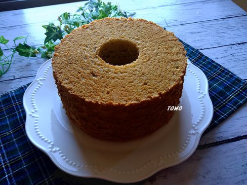 粉類不要♪オートミールだけで!オートミールだけのシフォンケーキ