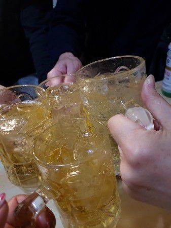 ド迫力!!なミルフィーユハムカツ~居酒屋 トモ~@横浜 野毛