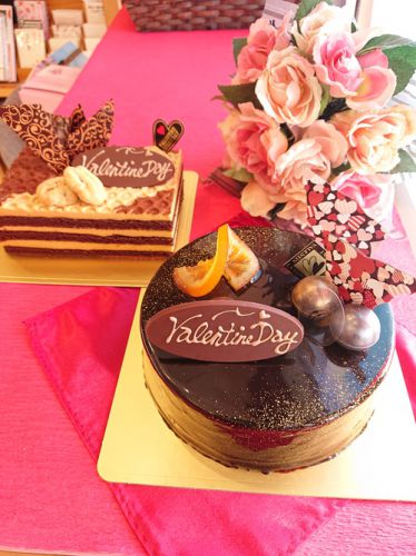 『バレンタイン限定ケーキ』