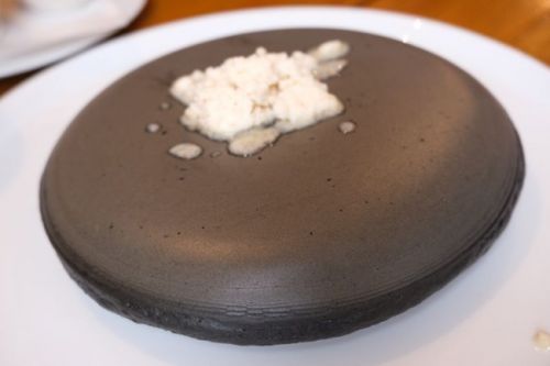 【東京 押上】咲々(さいさい) 黒いホットケーキ