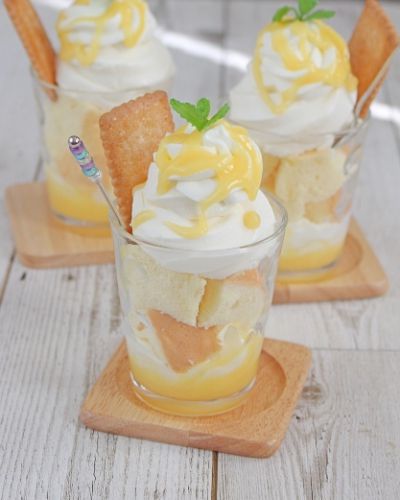 レモンのパフェ