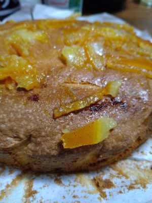 いよかんジャムのケーキ