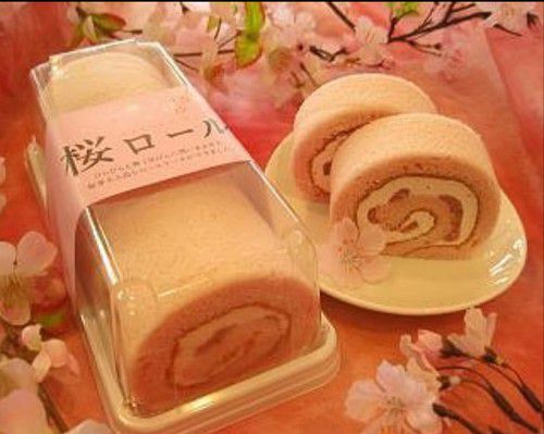 『桜のロールケーキ』