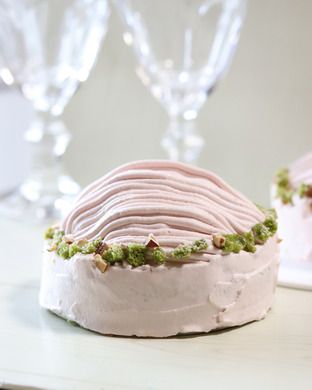 通信レッスン「桜山」「桜色・春のドロップクッキー」