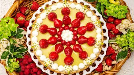 キル フェ ボン “ピスタチオフェア” 新作「ピスタチオババロアと甘酸っぱいベリーのタルト」など