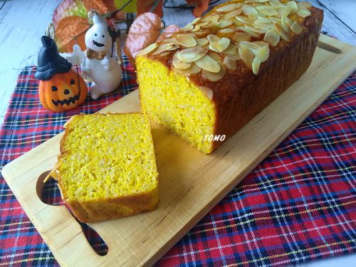 ハロウィンにも♪ノンオイル!かぼちゃのオートミールケーキ