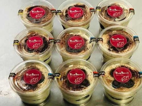 酸味と甘味のハーモニー♪「ブルーベリーティラミス」