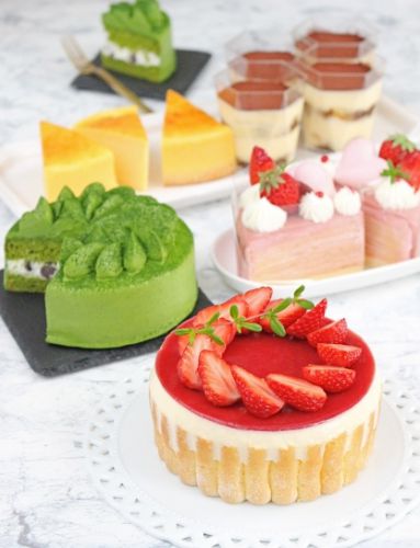 おうちでケーキバイキング❤
