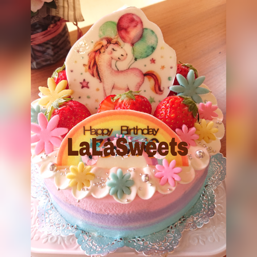 『いろいろなお誕生日ケーキ☆プリント』