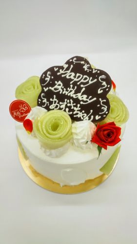 生クリームデコレーションメロン(✿^‿^)