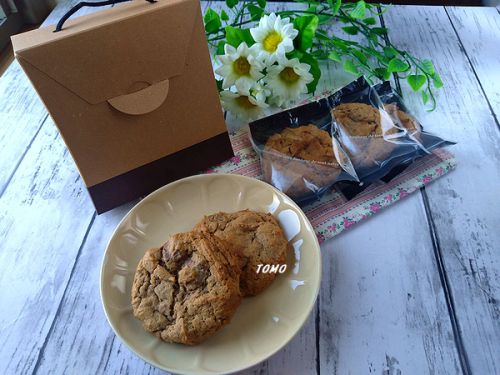 プレゼントにも♪ダブルチョコチャンククッキー