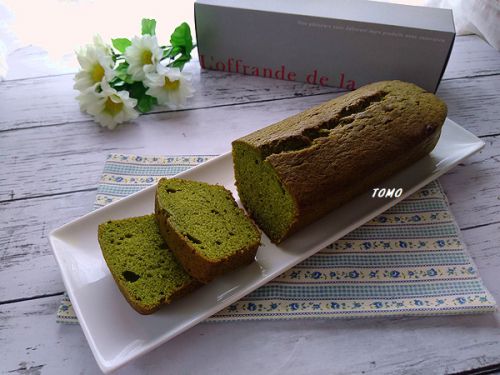 プレゼントにも♪抹茶のケーキ